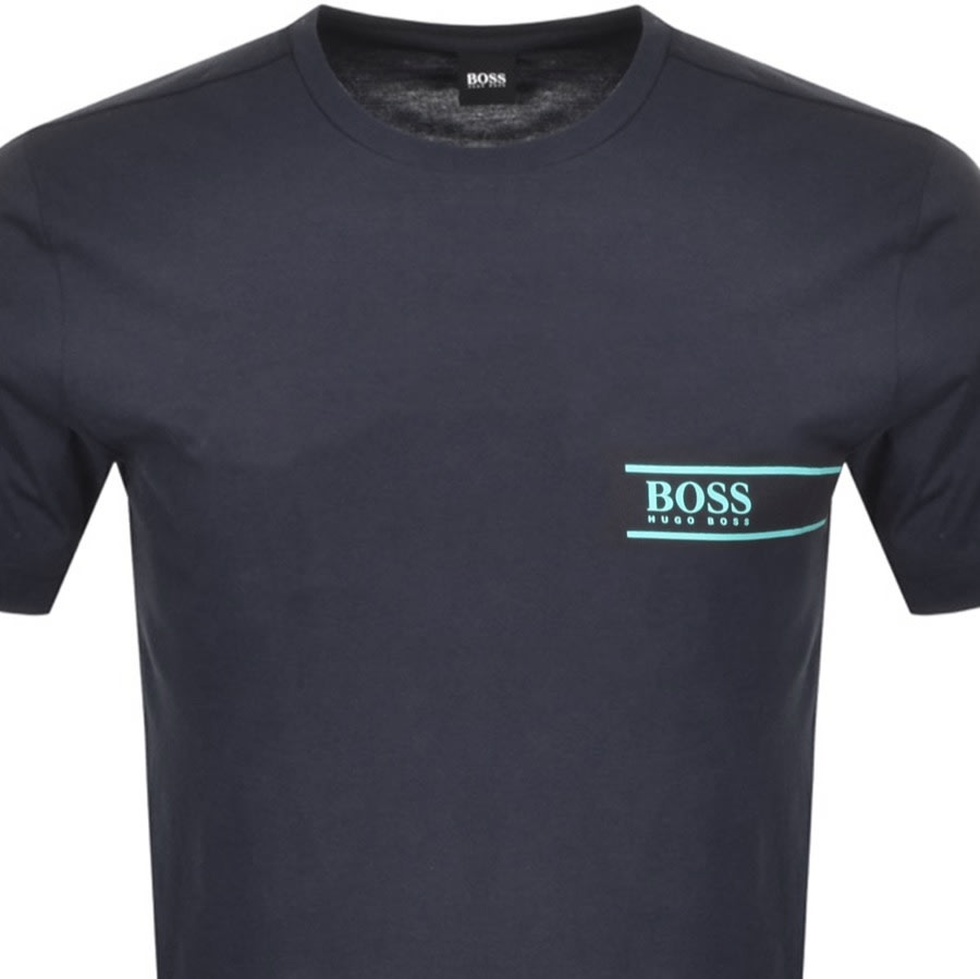 Alternative Image for ProductBOSS Bodywear Lounge Crew Neck T Shirt Navy2